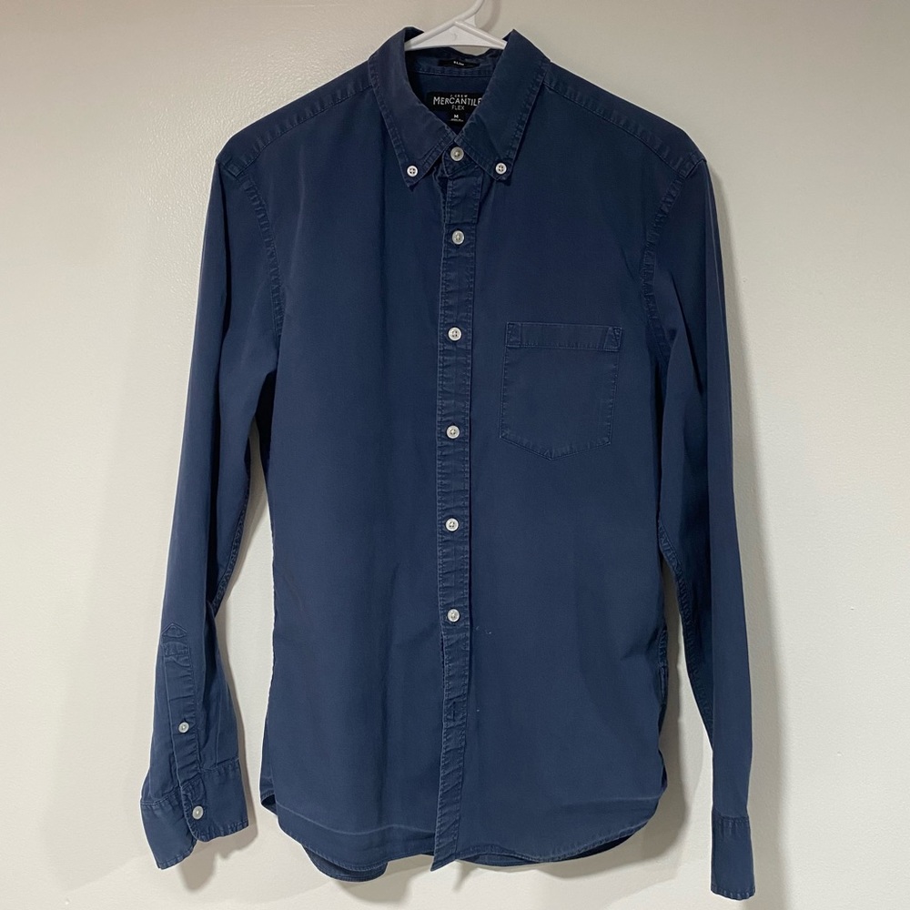 🔥: J. Crew • Navy • Button-Up • Shirt